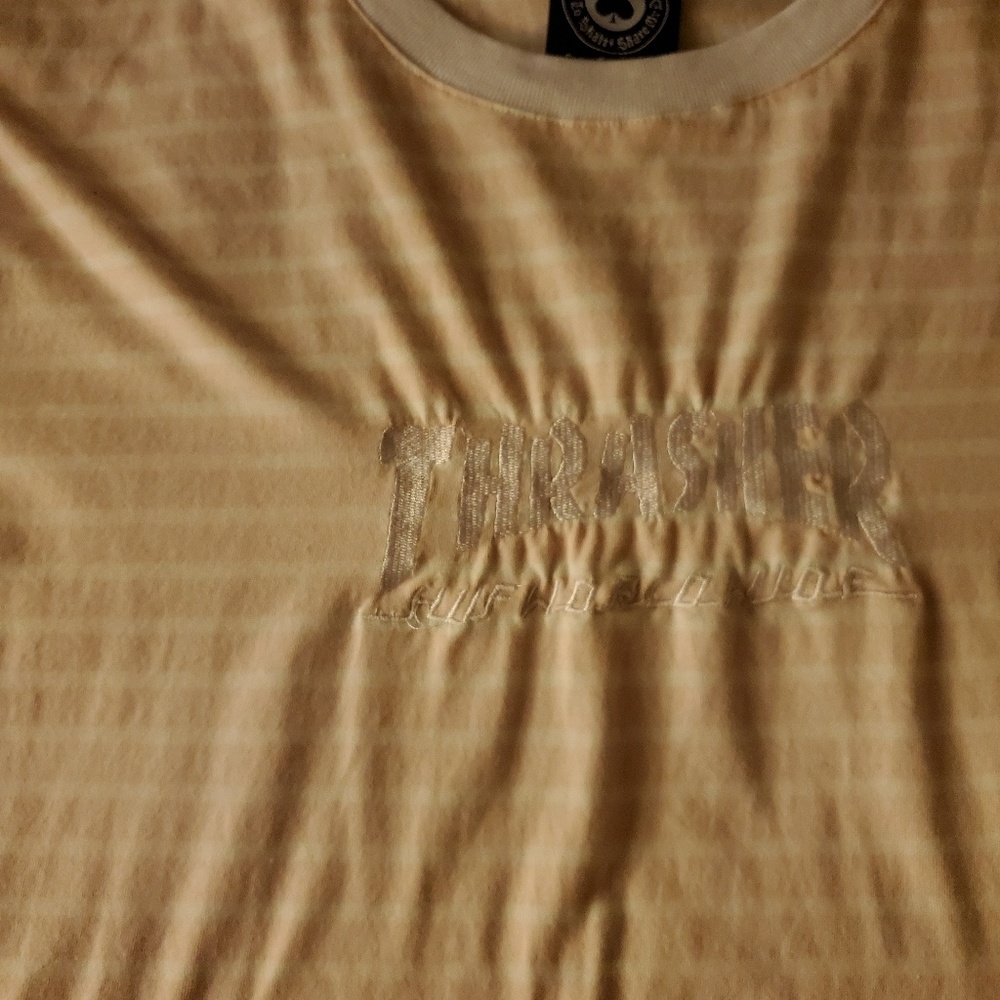 Thrasher x Huf Wordwide tee